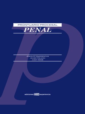 cover image of Prontuario penal